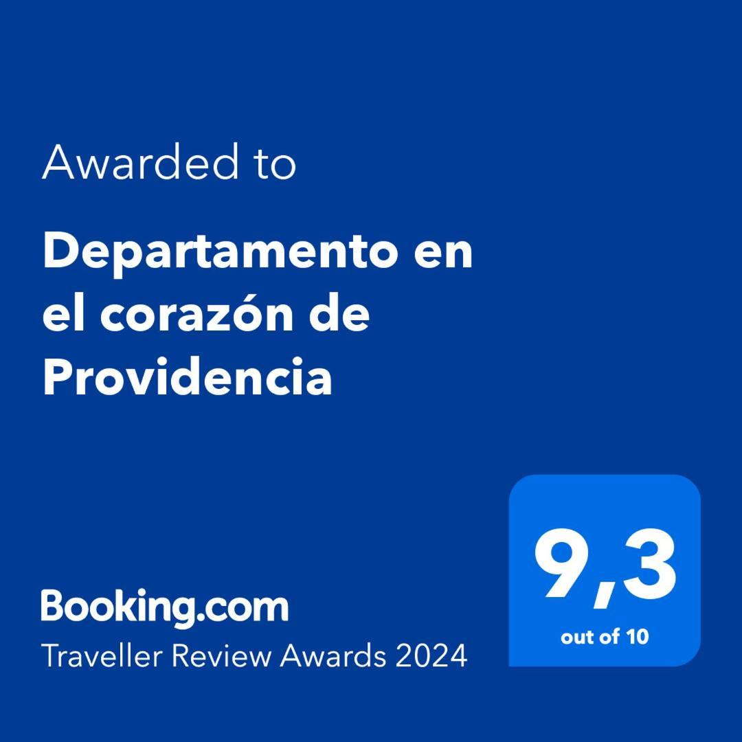 Departamento En El Corazon De Providencia Apartment ซานติอาโก ภายนอก รูปภาพ