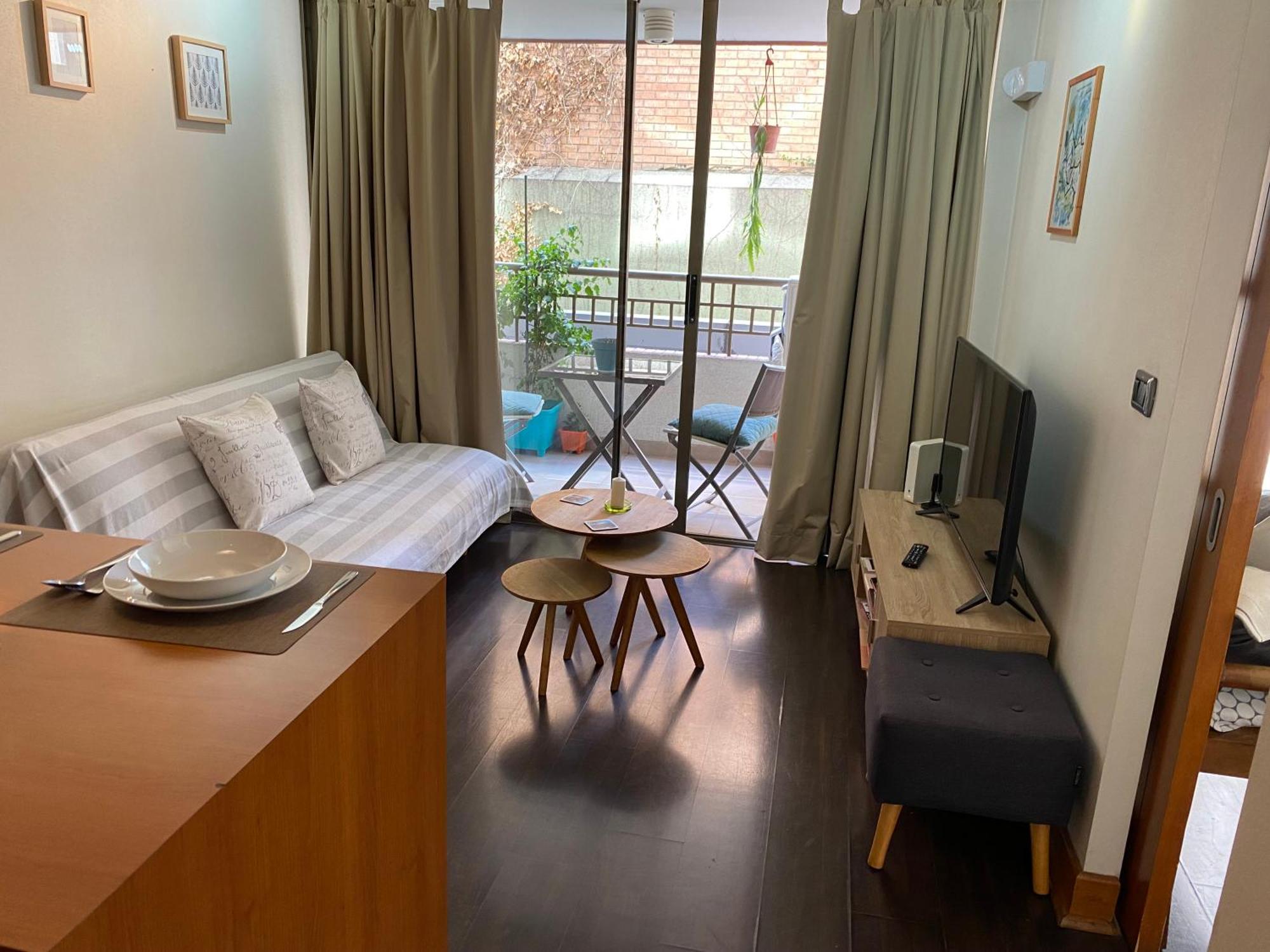 Departamento En El Corazon De Providencia Apartment ซานติอาโก ภายนอก รูปภาพ